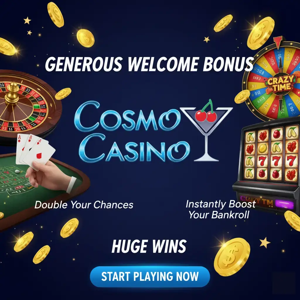 Cosmo Casino Welcome Bonus
